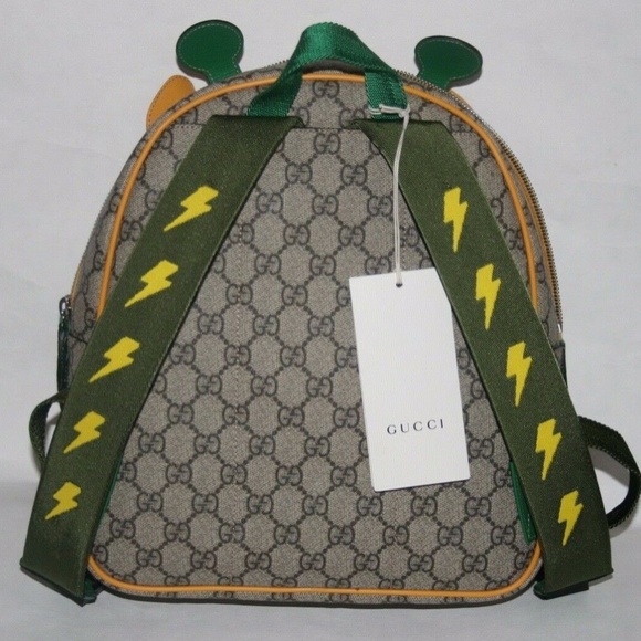 New Gucci GG Supreme Canvas Backpack Kids - Picture 2 of 10